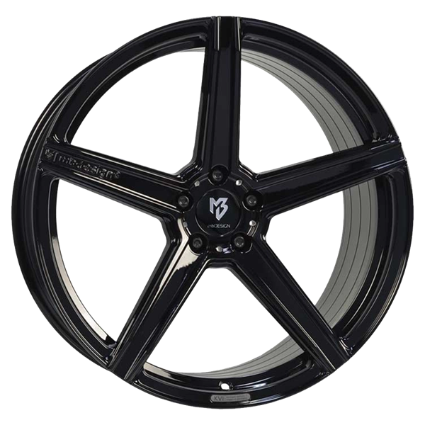 mbDESIGN KV1S Black Gloss 9,50x20 5x112,00 ET25,00