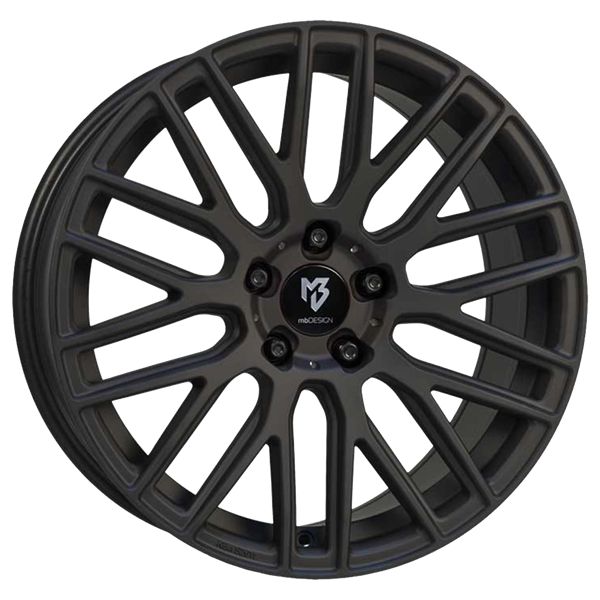 mbDESIGN KV4 Matt Black 8,50x18 5x120,00 ET45,00