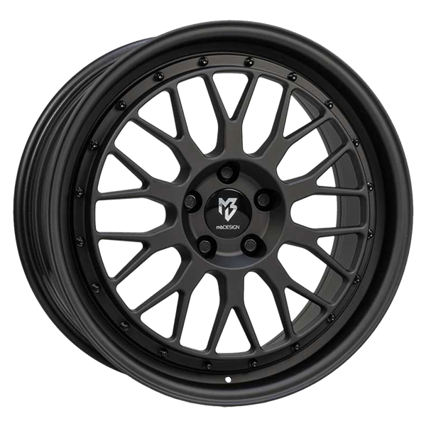 mbDESIGN LV1 Matt Black 7,00x17 5x100,00 ET38,00