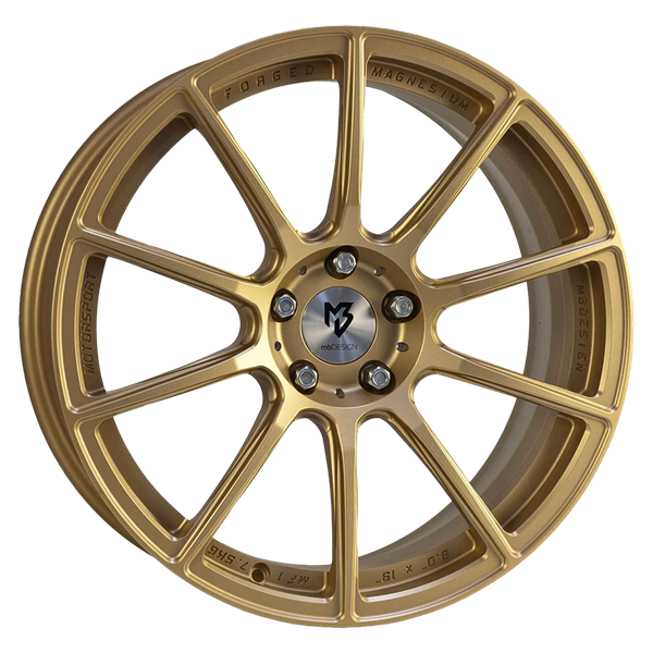 mbDESIGN MF1 Matt Gold 8,00x19 5x108,00 ET42,00