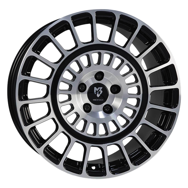 mbDESIGN MSP Black Polished 8,50x19 5x114,30 ET50,00