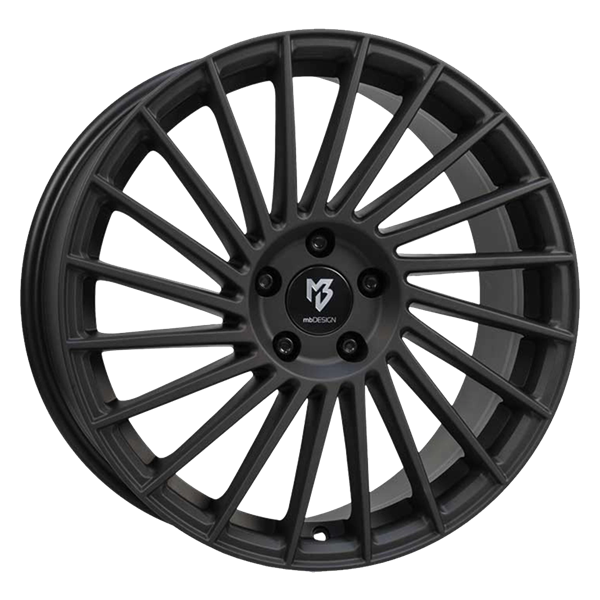 mbDESIGN VR3 Matt Black 7,50x18 4x100,00 ET38,00