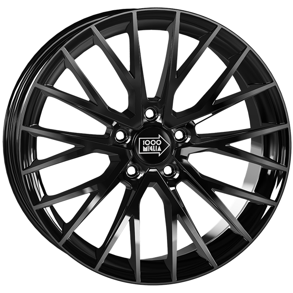 Mille Miglia MM1009 Gloss Black 7,00x17 5x110,00 ET40,00
