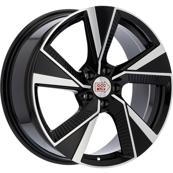 Mille Miglia MME3 Black Polished 8,00x19 5x108,00 ET45,00