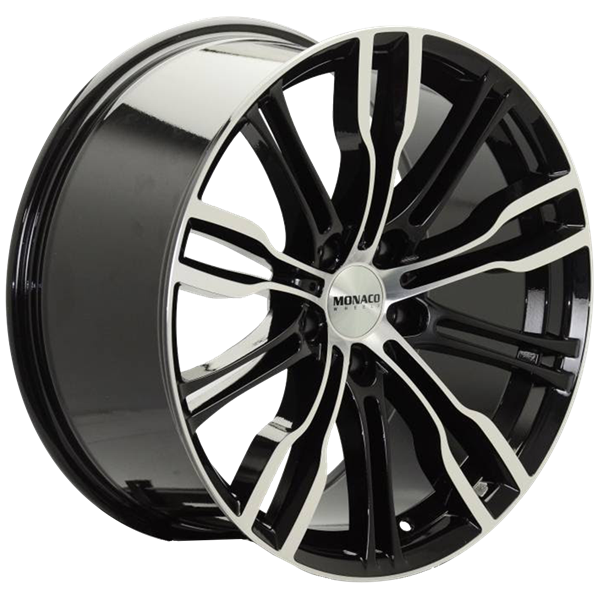 MONACO Grand Prix 8 Black Polished 8,00x19 5x120,00 ET42,00