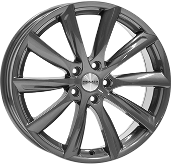 MONACO WHEELS Grand Prix 6 Dark Anthracite 8,00x18 5x114,30 ET38,00