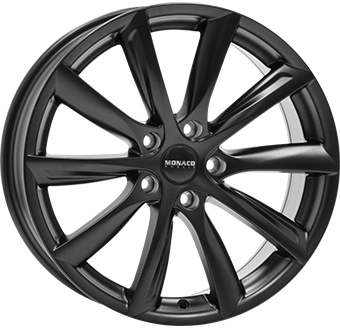 MONACO WHEELS Grand Prix 6 Matt Black 8,50x19 5x114,30 ET40,00