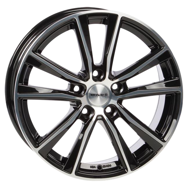 MONACO WHEELS MC6 Black Polished 8,00x18 5x112,00 ET45,00