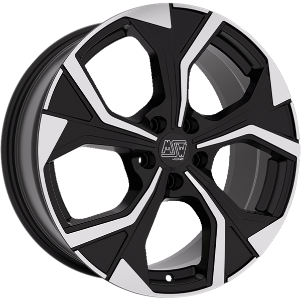 MSW 43 Black Polished 7,50x18 5x100,00 ET46,00