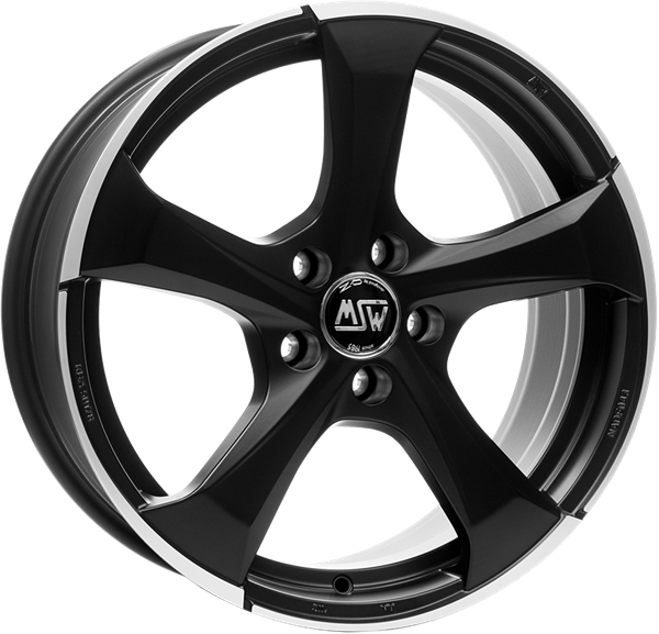 MSW 47 Black polished 8,00x18 5x115,00 ET45,00
