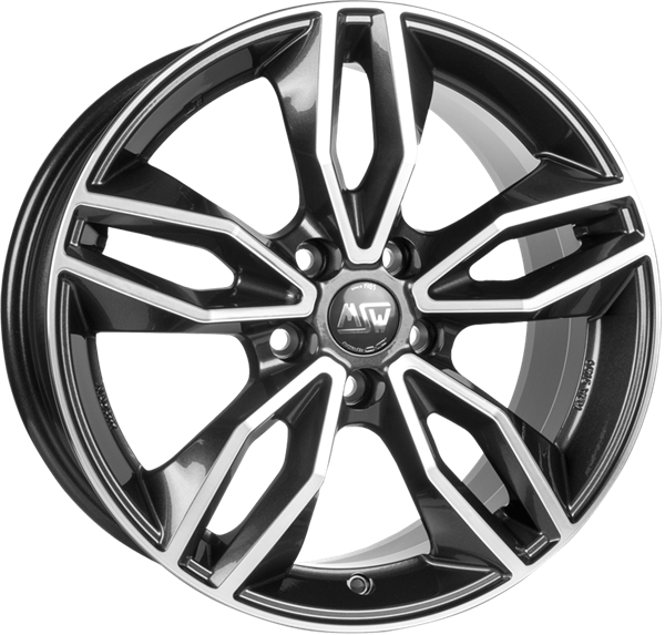 MSW 71 Grey Polished 8,00x18 5x108,00 ET45,00