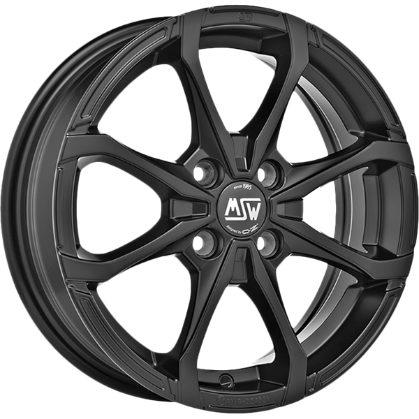 MSW X4 Matt Black 5,50x14 4x108,00 ET35,00