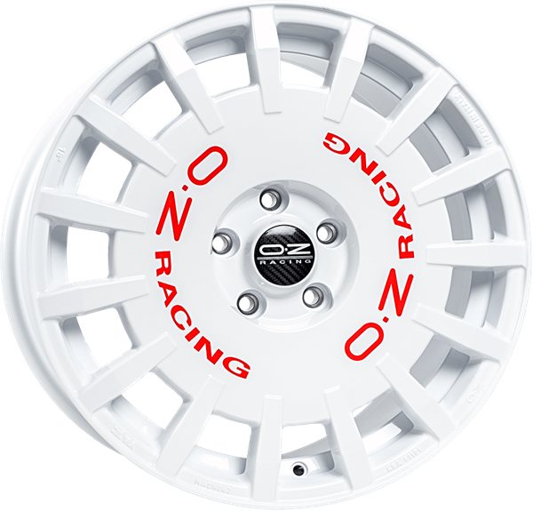 OZ RALLY RACING WHITE 8,00x18 5x108,00 ET45,00