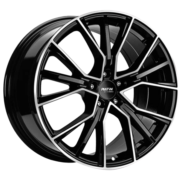 PLATIN Wheels P 102 Black Polished 8,00x18 5x112,00 ET35,00