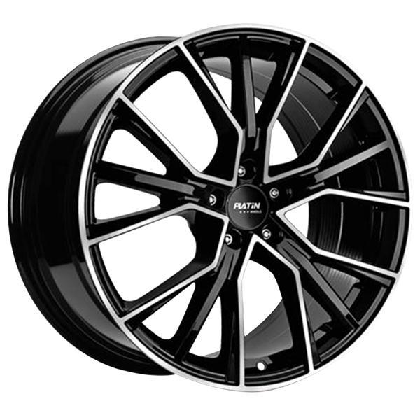 PLATIN Wheels P 102 Black Polished 8,00x18 5x112,00 ET40,00