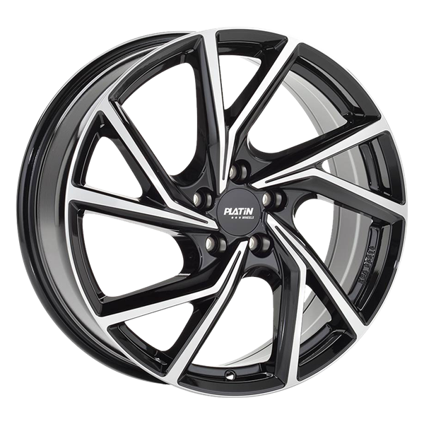 PLATIN Wheels P 107 Black Polished 7,50x19 5x112,00 ET49,00