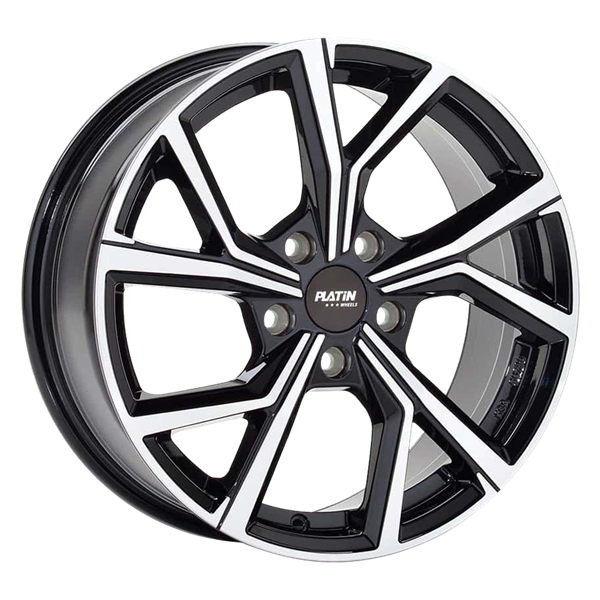 PLATIN Wheels P 115 Black Polished 8,00x18 5x112,00 ET51,00