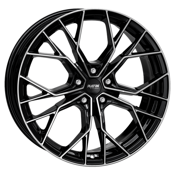 PLATIN Wheels P 118 Black Polished 8,00x18 5x120,00 ET34,00