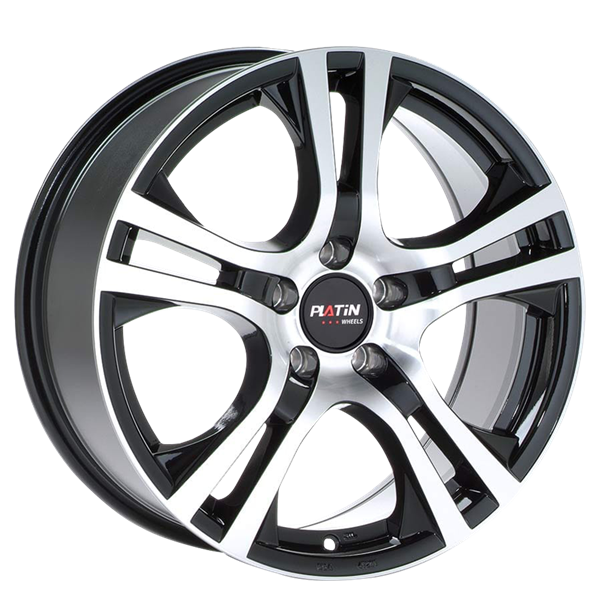 PLATIN Wheels P 53 Black Polished 6,50x16 5x114,30 ET31,00