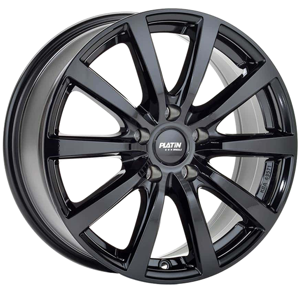 PLATIN Wheels P 69 Black Gloss 6,50x16 5x108,00 ET50,00