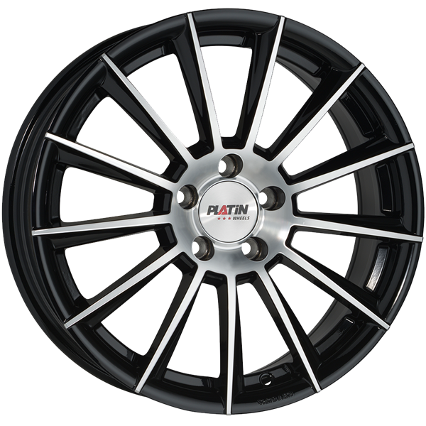 PLATIN Wheels P 74 Black Polished 7,50x18 5x112,00 ET49,00