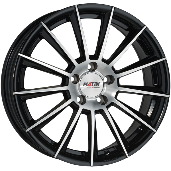PLATIN Wheels P 74 Black Polished 6,50x17 5x112,00 ET44,00