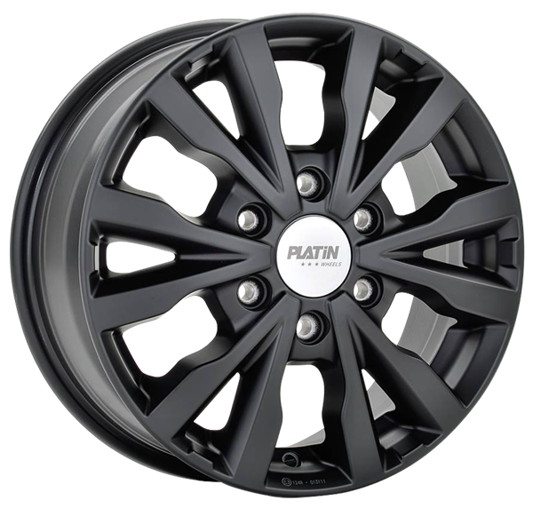 PLATIN Wheels P 86 Matt Black 7,00x17 5x108,00 ET46,00