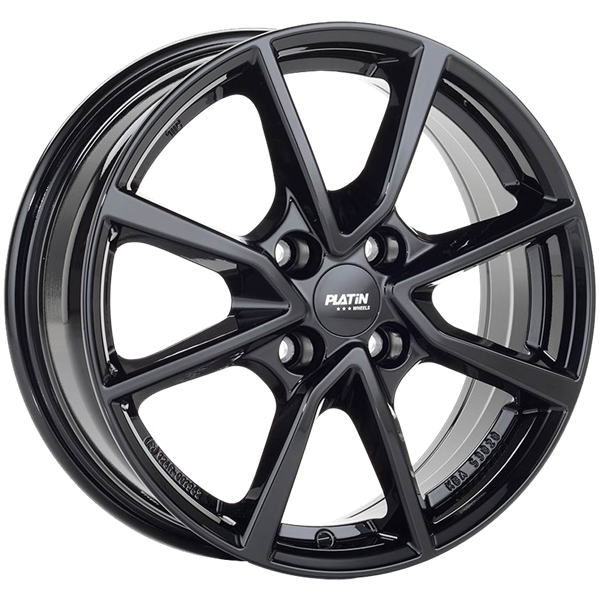 PLATIN Wheels P 95 Black Gloss 6,50x16 4x108,00 ET38,00