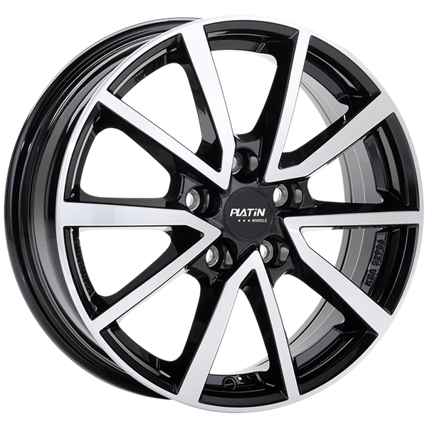 PLATIN Wheels P 95 Black Polished 6,00x16 5x100,00 ET45,00