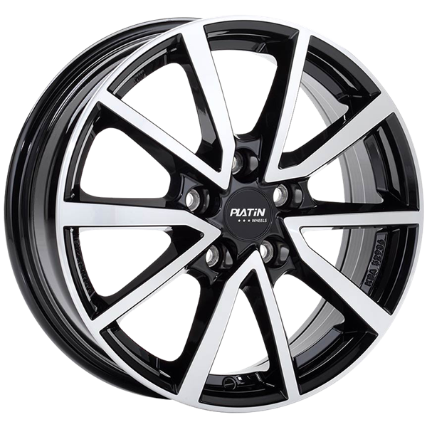 PLATIN Wheels P 95 Black Polished 6,00x16 5x100,00 ET35,00