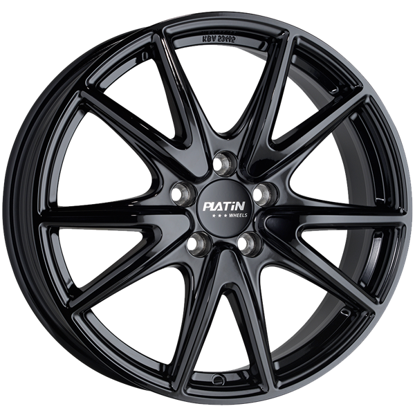 PLATIN Wheels P 99 Black Gloss 7,00x17 5x108,00 ET45,00