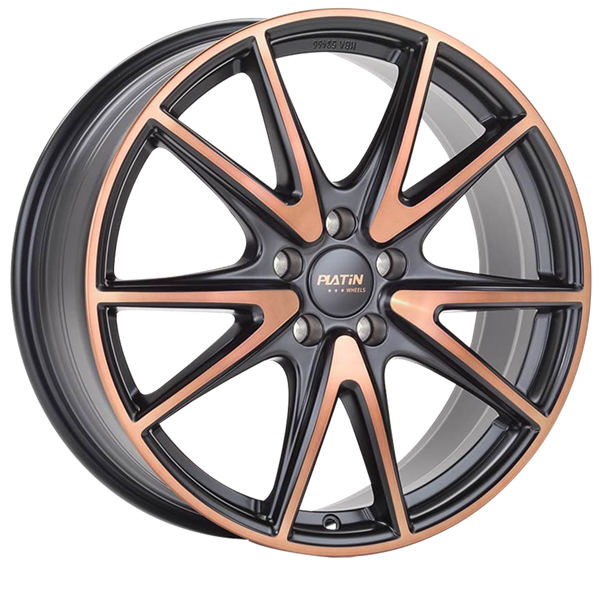 PLATIN Wheels P 99 Matt Black Copper 8,00x19 5x112,00 ET47,00