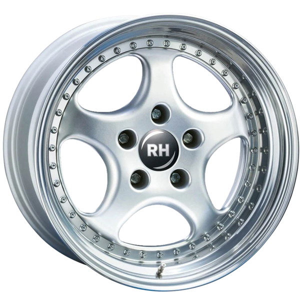 RH Alurad P Rad Silver Lip Polished 11,00x18 5x130,00 ET27,00