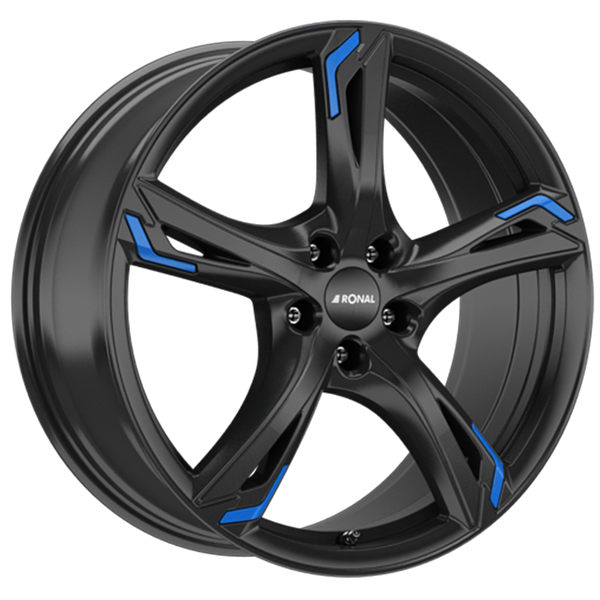 Ronal R62 Jetblack Blue 8,50x20 5x114,30 ET40,00