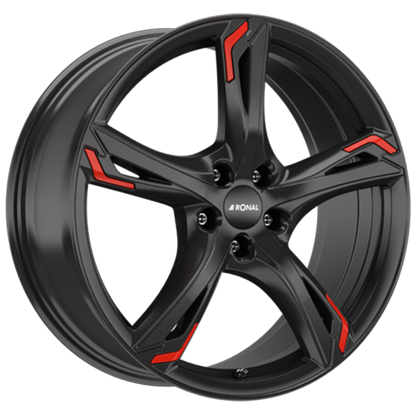 Ronal R62 Jetblack Red 8,50x20 5x114,30 ET40,00