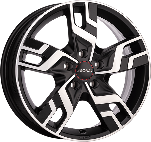 Ronal R64 Jetblack Matt Diamond 7,00x17 5x118,00 ET60,00