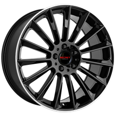 SECRET WHEELS SW1 Black Lip Polished