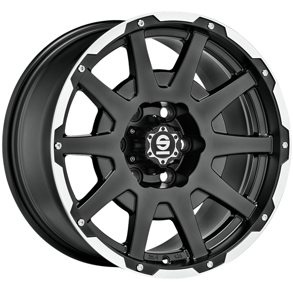 Sparco DAKAR Black Lip Polished 8,50x17 5x150,00 ET25,00