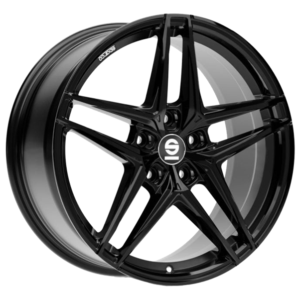 Sparco Record Gloss Black 7,50x17 5x108,00 ET45,00