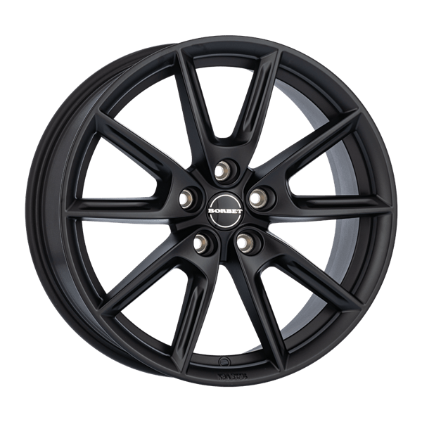 Borbet LX18 black matt 8,00x18 5x108,00 ET45,00
