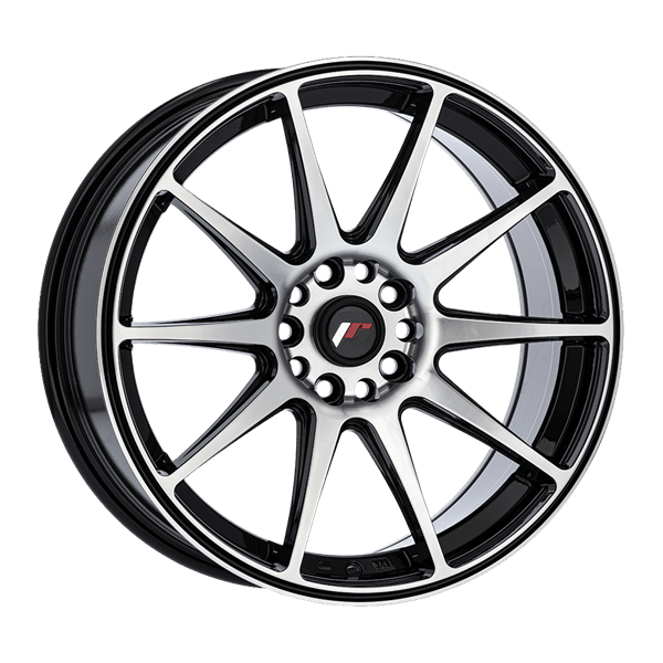 Japan Racing JR11 Black Machined 8,50x18 5x112,00 / 5x114,30 ET40,00