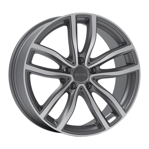 MAK Fahr Gun Metallic Mirror 9,00x18 5x112,00 ET44,00