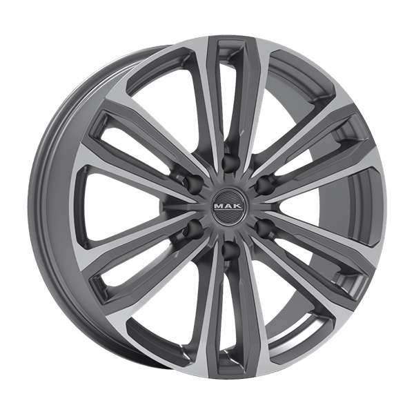 MAK Safari 6 Gun Metallic Mirror 7,50x17 6x130,00 ET50,00