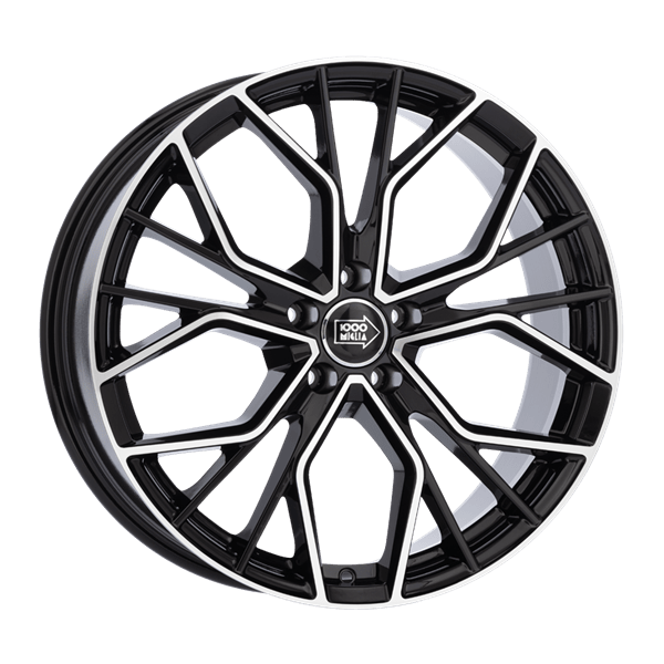 Mille Miglia MM1020 Black Polished 9,00x20 5x112,00 ET35,00