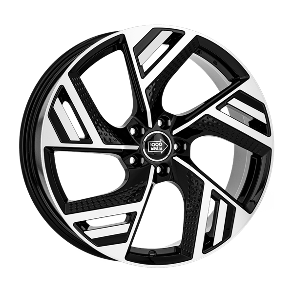 Mille Miglia MME5 Black Polished 7,00x17 5x112,00 ET45,00