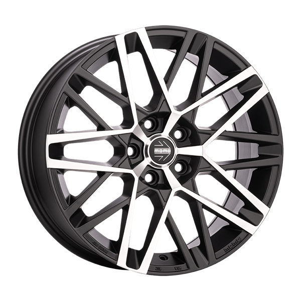 MOMO Avenger Black Polished 8,00x18 5x112,00 ET30,00