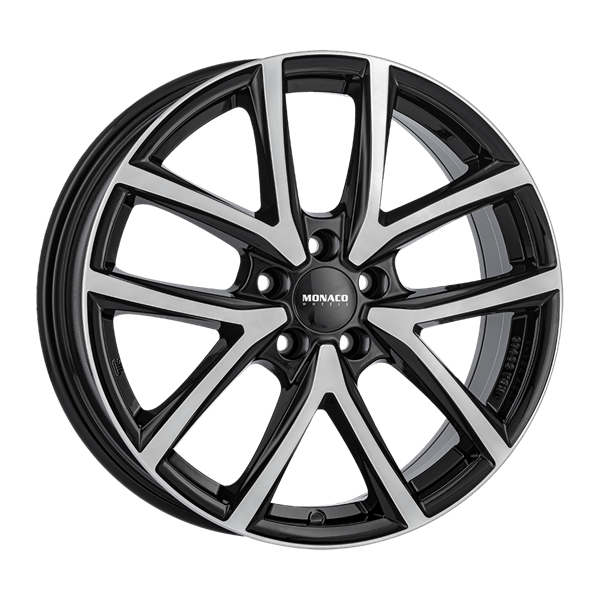 MONACO WHEELS CL2 Black Polished 6,50x16 5x100,00 ET40,00