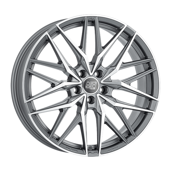 MSW 50 Grey Polished 8,00x18 5x112,00 ET35,00