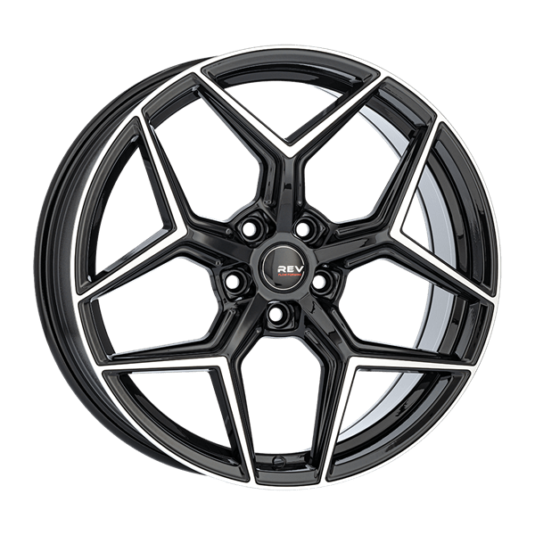 REVATIVO Comet Black Polished 7,00x17 5x108,00 ET45,00