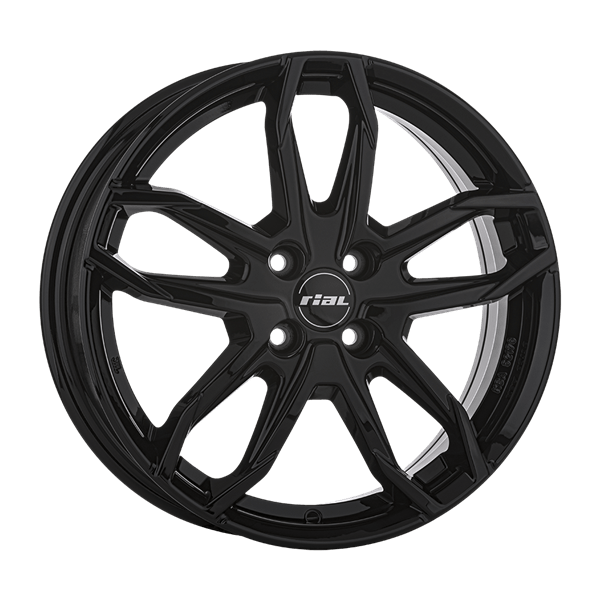 RIAL Lucca Black Gloss 6,50x16 4x108,00 ET45,00